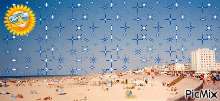 BERK sur plage - Bezmaksas animēts GIF