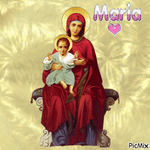 MARIA E JESUS ! - GIF animate gratis