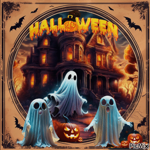 Halloween-Geist - Besplatni animirani GIF