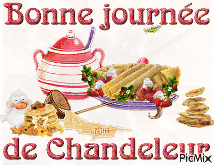 Bonne journée de la chandeleur - Бесплатни анимирани ГИФ
