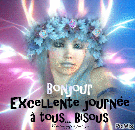 Bonjour - Δωρεάν κινούμενο GIF