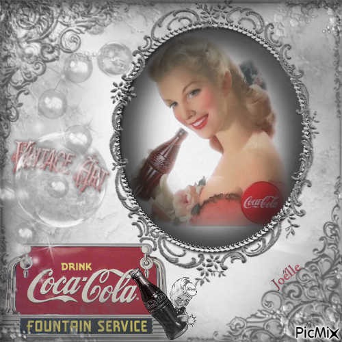 Cola vintage - zadarmo png