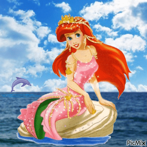Ariel - Zdarma animovaný GIF
