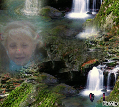 wodospad - Darmowy animowany GIF