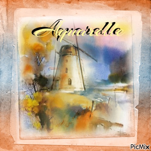 Aquarelle - PNG gratuit