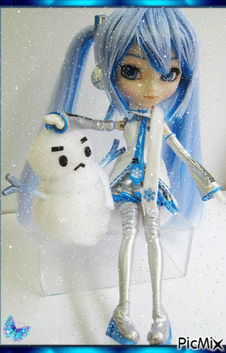 Pullip Vocaloid - Free animated GIF