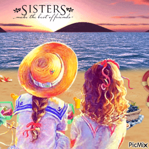 Sisters - Darmowy animowany GIF