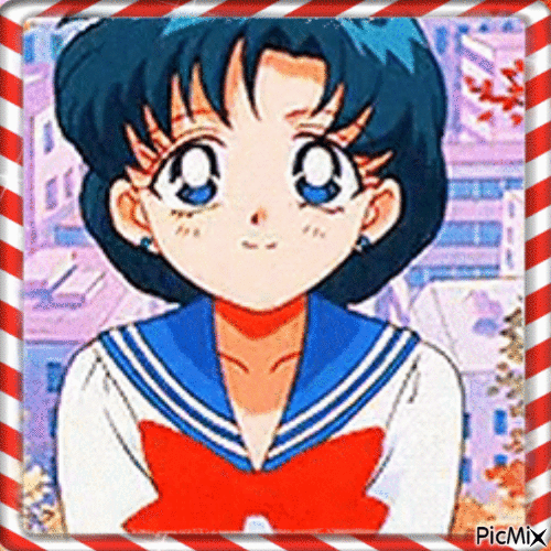 Sailor Mercury - Δωρεάν κινούμενο GIF