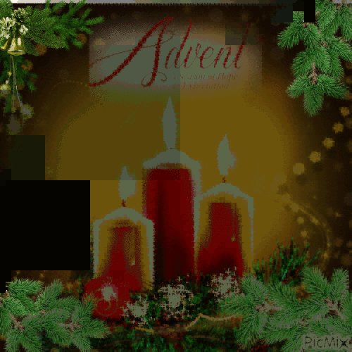 Advent - Zdarma animovaný GIF