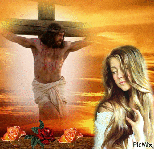 the cross of Jesus - Ingyenes animált GIF