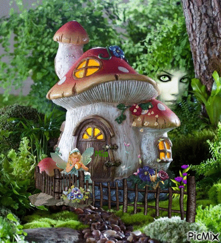 Fairy forest (1) - Free animated GIF