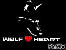 WOLF <3 Heart - bezmaksas png