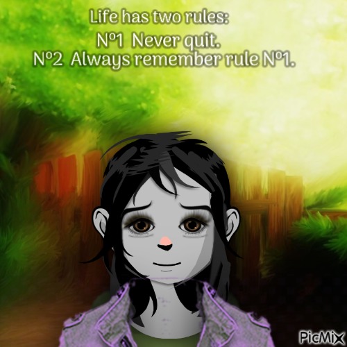 Life has two rules: - ingyenes png
