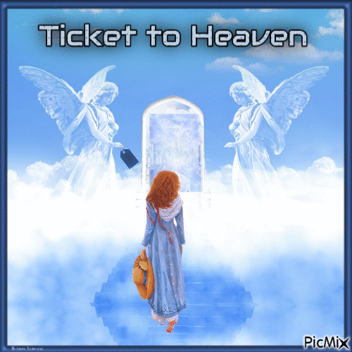 Ticket to Heaven - Bezmaksas animēts GIF