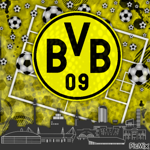 Borussia Dortmund - Darmowy animowany GIF