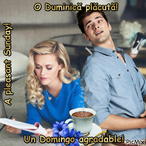 Un Domingo agradable!w3 - Бесплатный анимированный гифка
