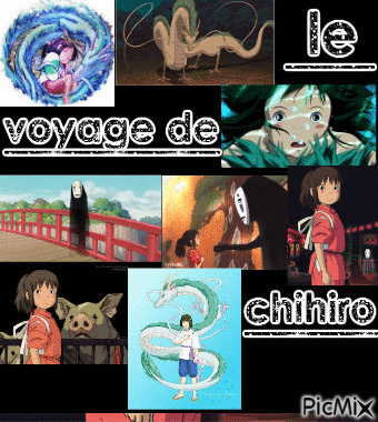le voyage de chihiro - Nemokamas animacinis gif