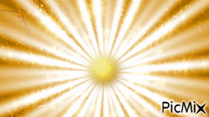 soleil dans le coeur - Darmowy animowany GIF