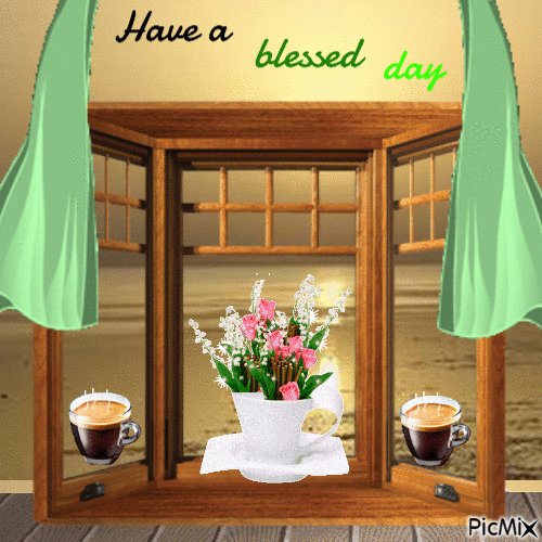 Blessed day - Ingyenes animált GIF