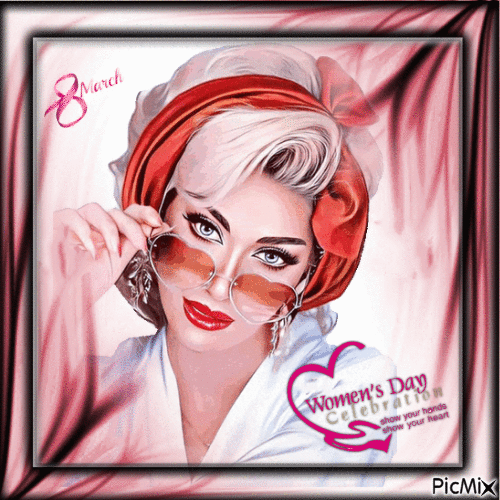 Happy Womens Day - Besplatni animirani GIF