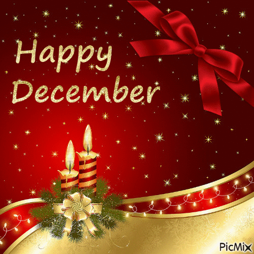 Happy December - Darmowy animowany GIF