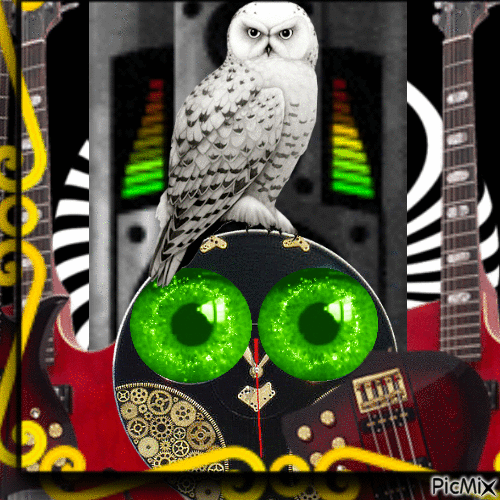 Owlcan Minion Mix - GIF animado grátis