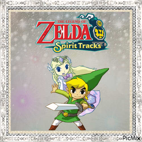 The Legend of Zelda Spirit Tracks - Bezmaksas animēts GIF