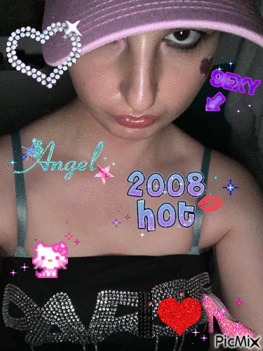icon y2k mcbling pink 2000s iconic good morning - Бесплатни анимирани ГИФ