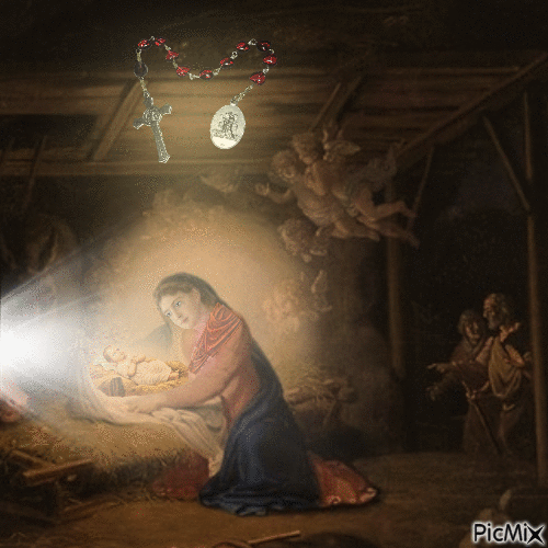 Nativity - GIF animado grátis