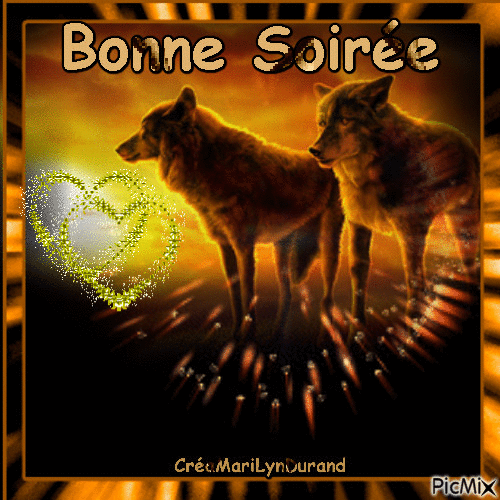 BONNE SOIREE - Zdarma animovaný GIF