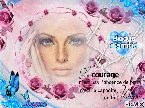 Le courage - Δωρεάν κινούμενο GIF