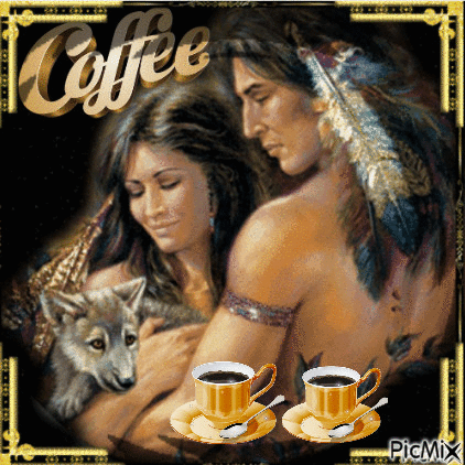 Native and Coffee - Besplatni animirani GIF