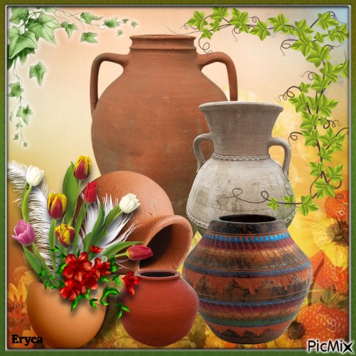 Poterie ( nature morte ) - Free PNG