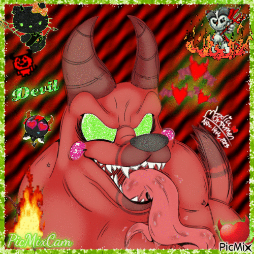 Devildog - GIF animado grátis