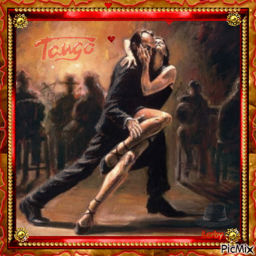 Tango dancers !!!! - GIF animate gratis