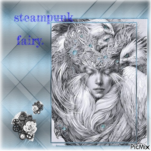 steampunk fairy - darmowe png