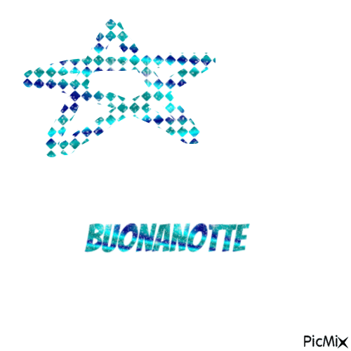 Buonanotte - Бесплатный анимированный гифка
