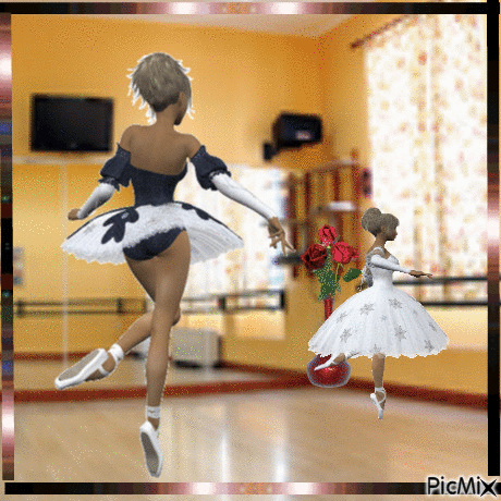 ballet - GIF animado grátis