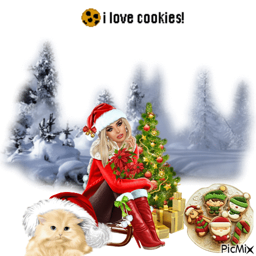 I Love Cookies - Безплатен анимиран GIF