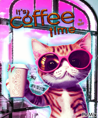 Coffee Time - 無料のアニメーション GIF