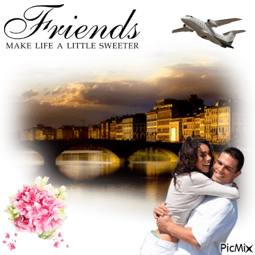 Friends Make Life A Little Sweeter - 無料png