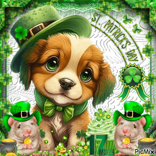 St. Patrick's Day - Animovaný GIF zadarmo