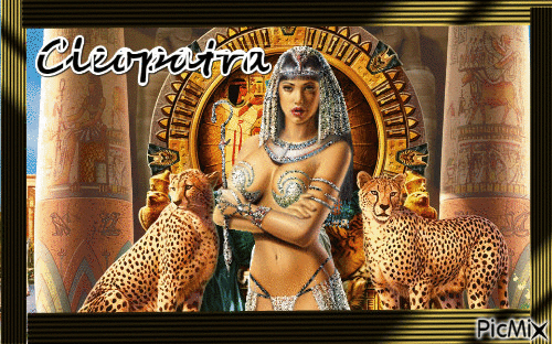 Cleopatra - GIF animado grátis