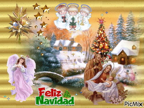 Nacimiento,Navidad - Безплатен анимиран GIF