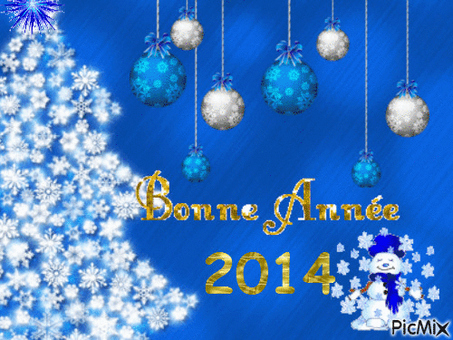 bonne année 2014 - Free animated GIF