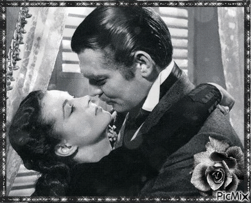 GONE WITH THE WIND - GIF animate gratis