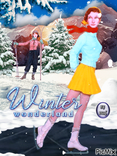 Winter Wonderland - GIF animado gratis