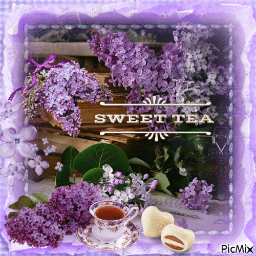 Lilac Tea - Δωρεάν κινούμενο GIF