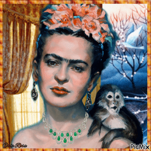 Concours : Frida Kalho - Gratis animeret GIF