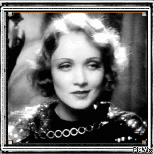 Marlene Dietrich - Δωρεάν κινούμενο GIF